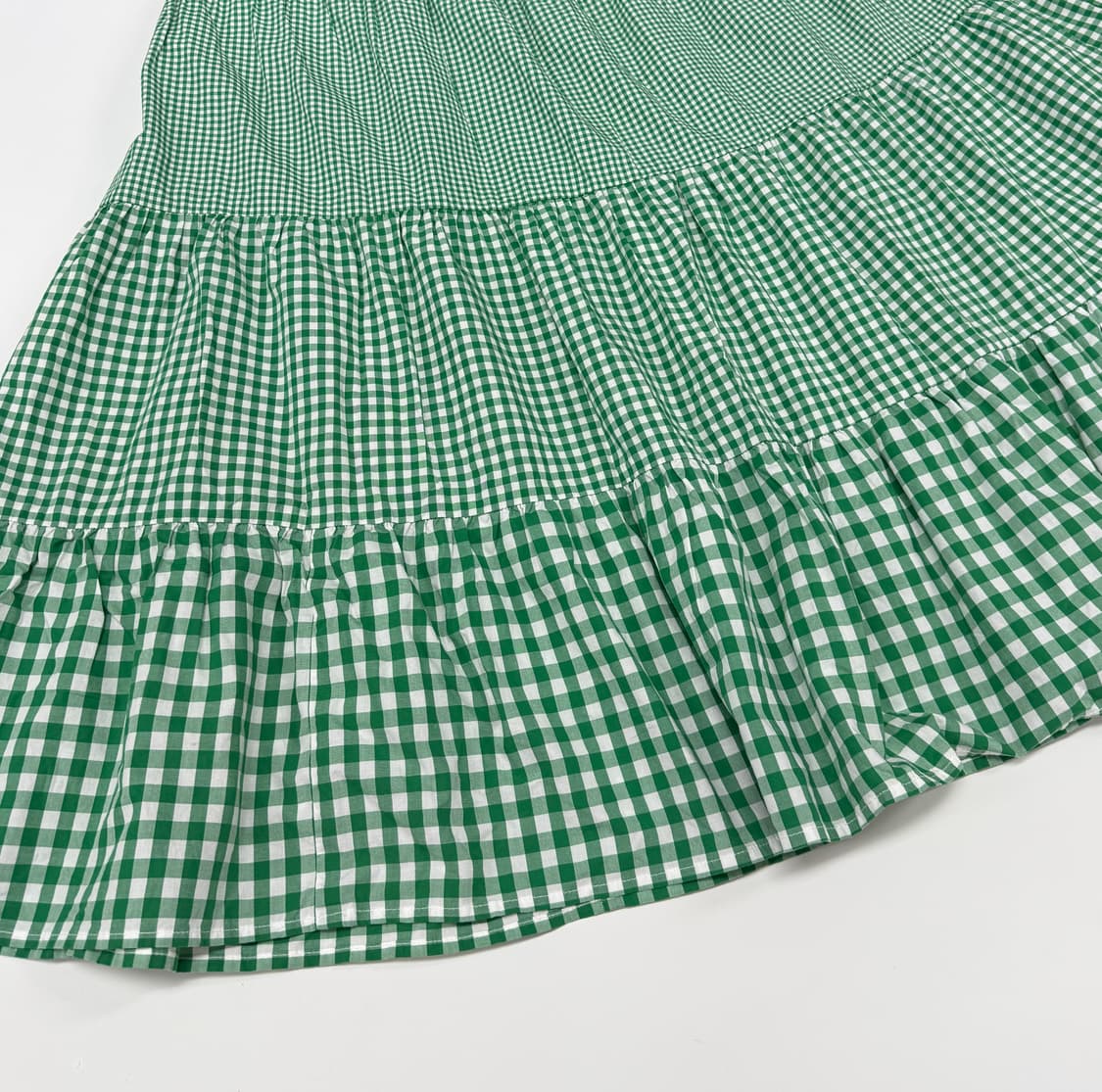 Beams boy multi gingham tiered skirt 상품이미지5