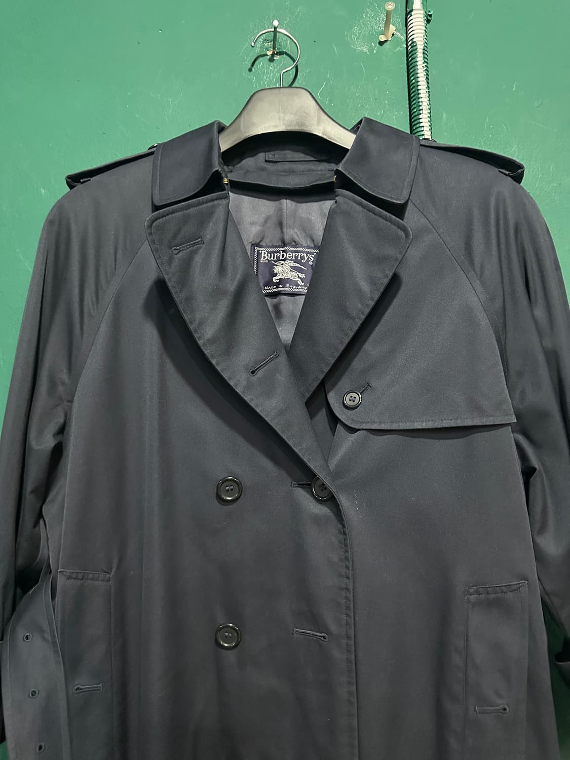 버버리 더블트렌치코트 내피포함 상태A100-105 상품이미지3