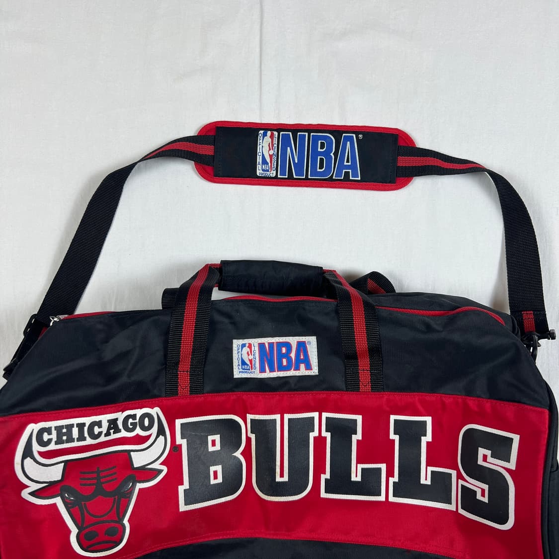 90‘s nba 시카고불스 팀 로고 보스턴 크로스백 가방 상품이미지2