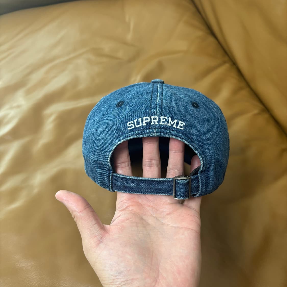 Supreme 슈프림 케블라 인디고 데님 S로고 6패널 볼캡 모자 상품이미지7