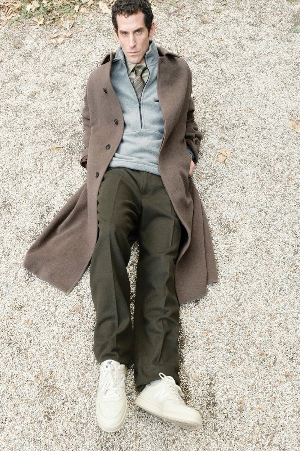 뉴발란스 x 오라리 T500 빈티지 아이보리 크림 290(M11) 상품이미지3