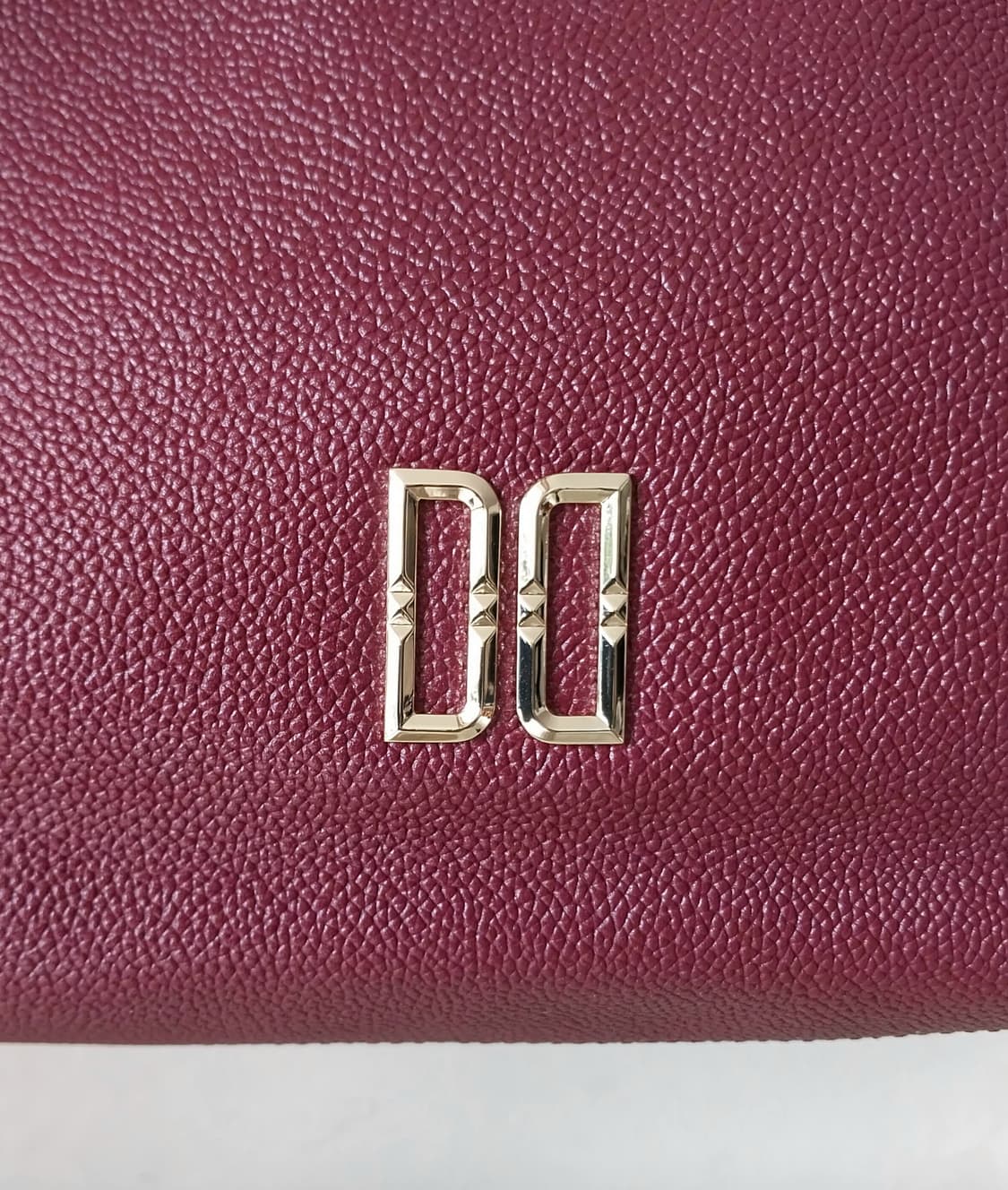 닥스 버건디 가죽 투웨이백 상품이미지2