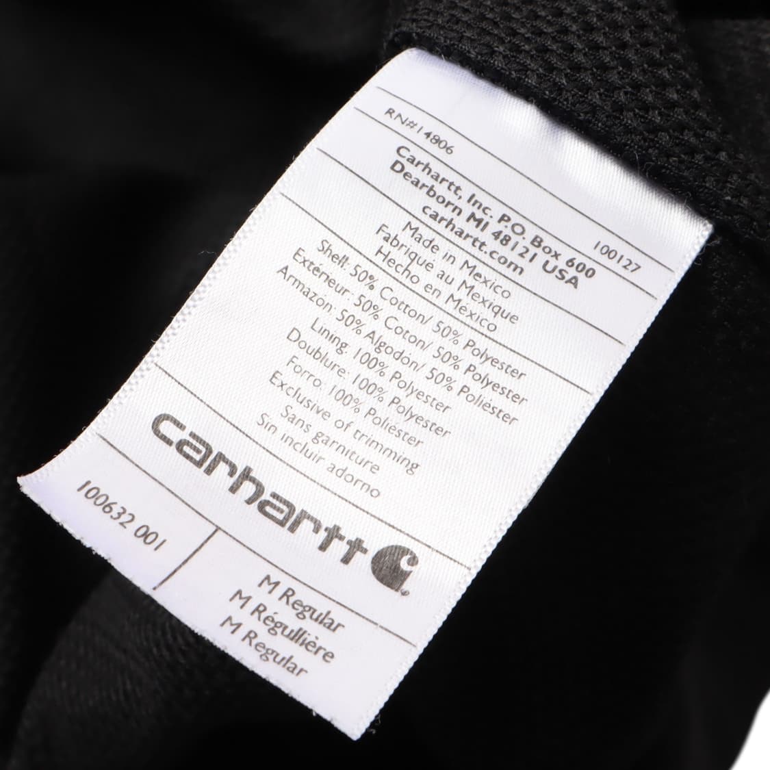 칼하트 레인디펜더 써멀 후드집업 상품이미지9