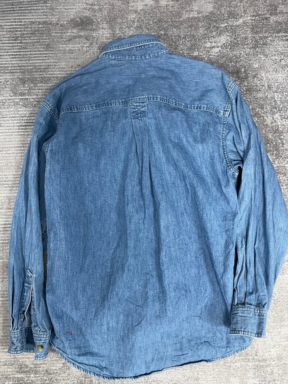 90s vintage L.L.Bean 워크데님 셔츠 상품이미지8