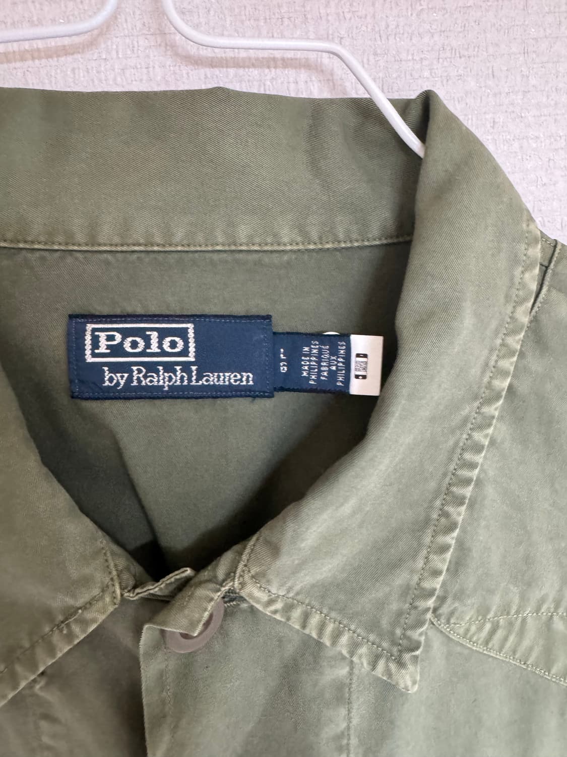 L 폴로 랄프로렌 m43 트윌 유틸리티 오버 카키 셔츠 자켓 상품이미지2