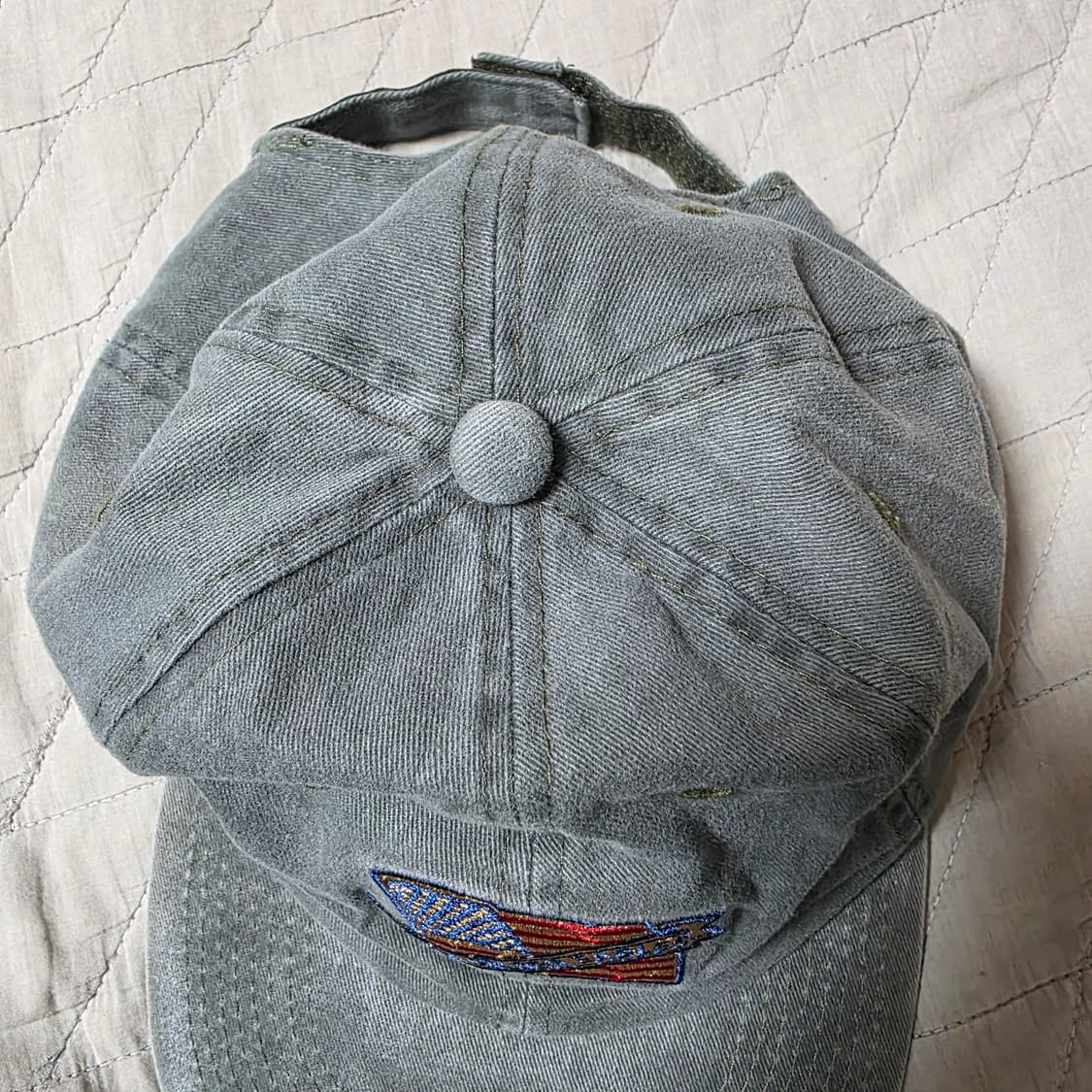 [OS] 빈티지 NRA 플래그 골든 이글 6패널 볼캡 ver 굿컨디션 상품이미지3