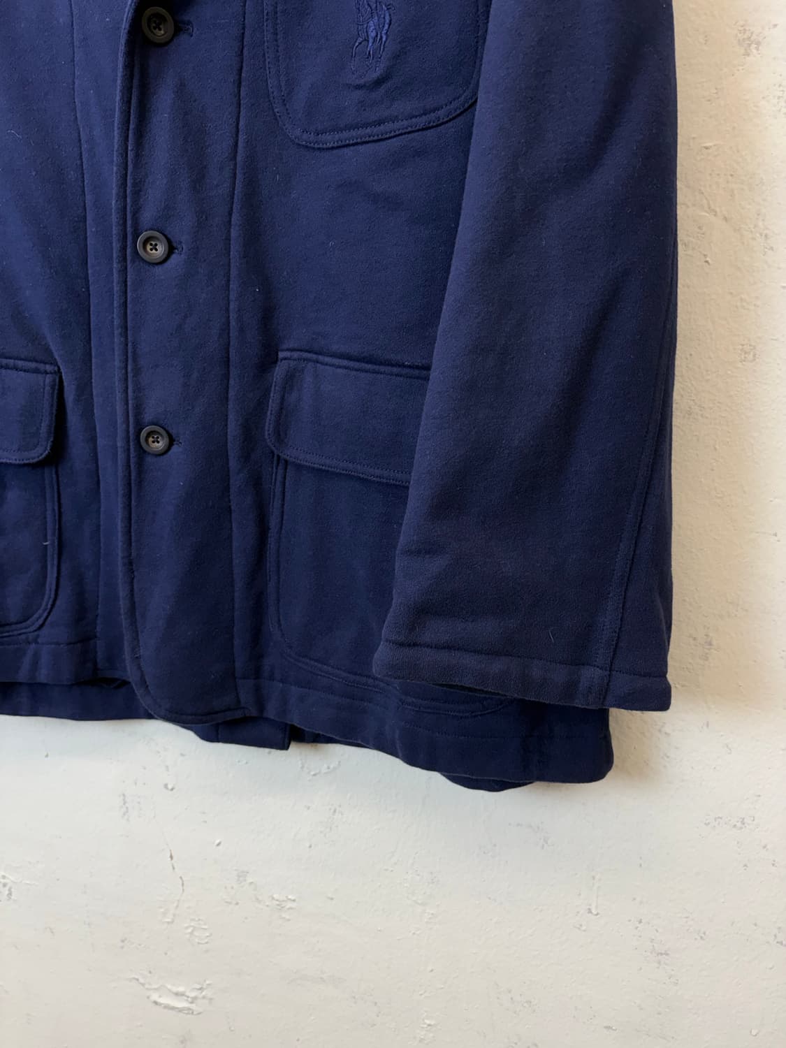 폴로랄프로렌 빈티지 빅포니 네이비 코튼 자켓 상품이미지4