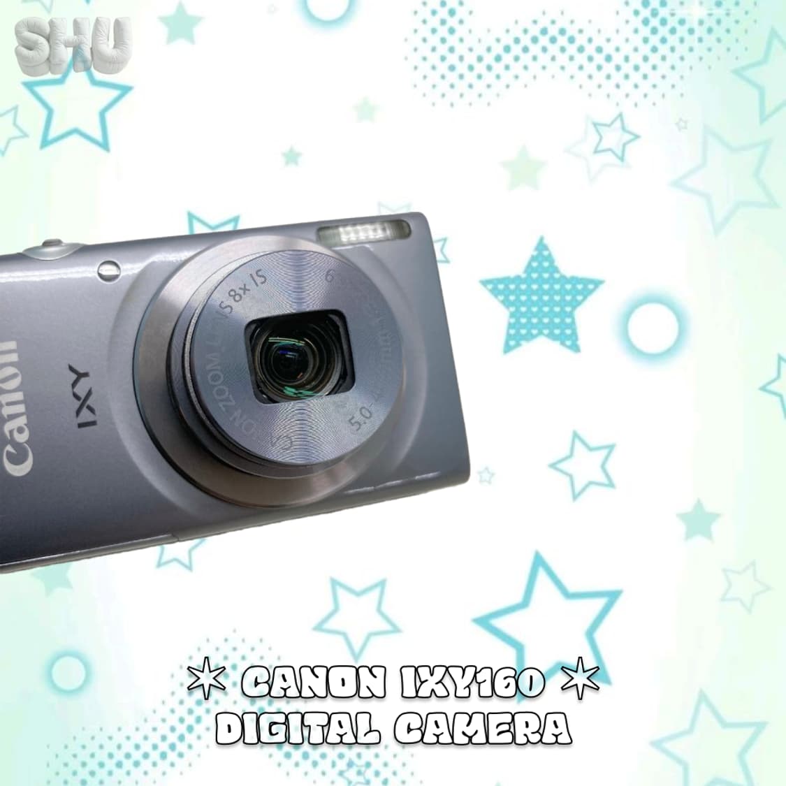 캐논 익시 IXY 160 (익서스 165) 빈티지 디카 차콜 상품이미지3