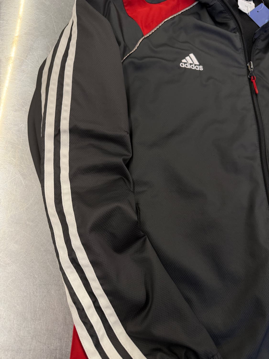 아디다스 올드스쿨 우븐 트랙탑 바람막이 XL 상품이미지5