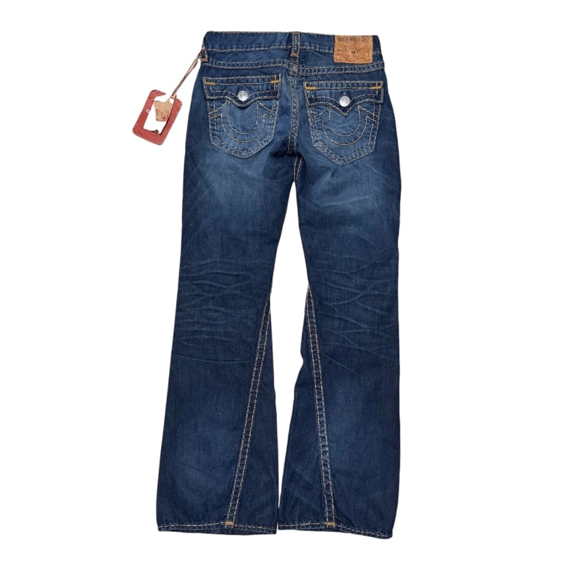 트루릴리전 월드투어 조이 슈퍼티 데미지 워싱 플레어 부츠컷 데님팬츠 상품이미지5