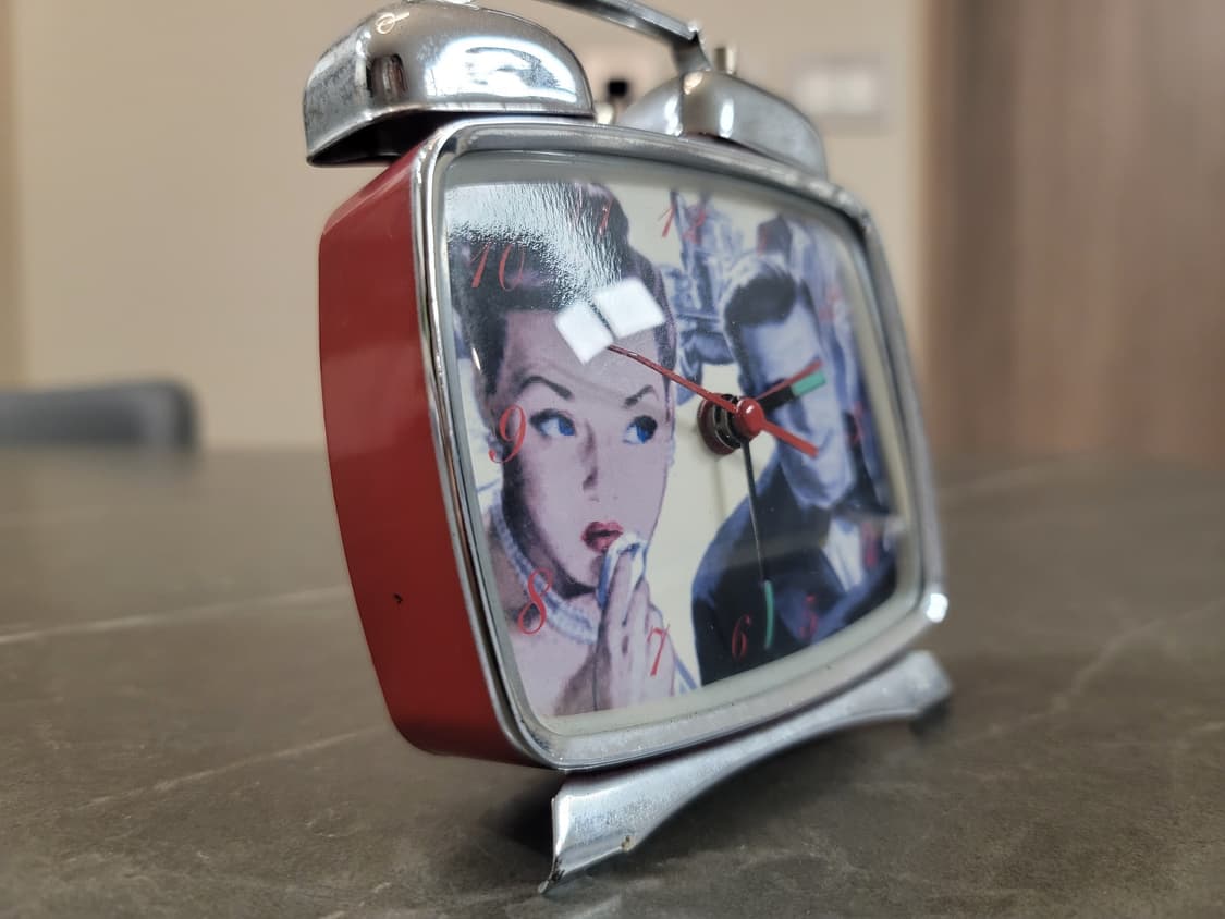 빈티지 태엽 탁상시계 상품이미지4