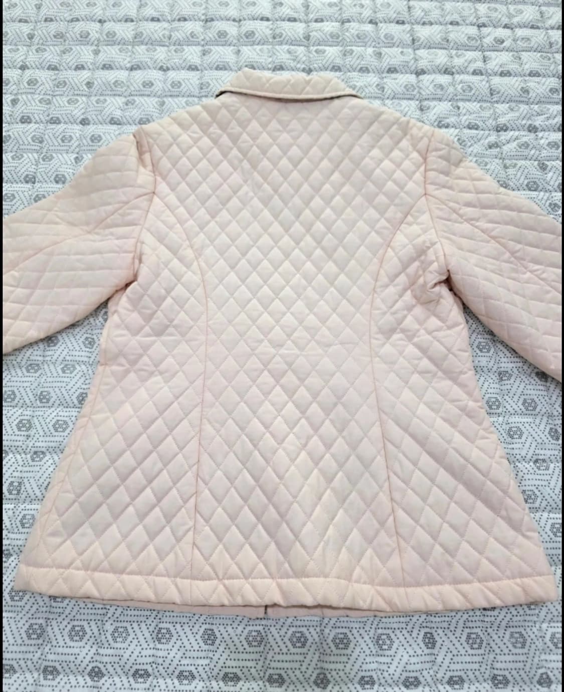 버버리 퀼팅 자켓 핑크 10~12세, 성인44 상품이미지3