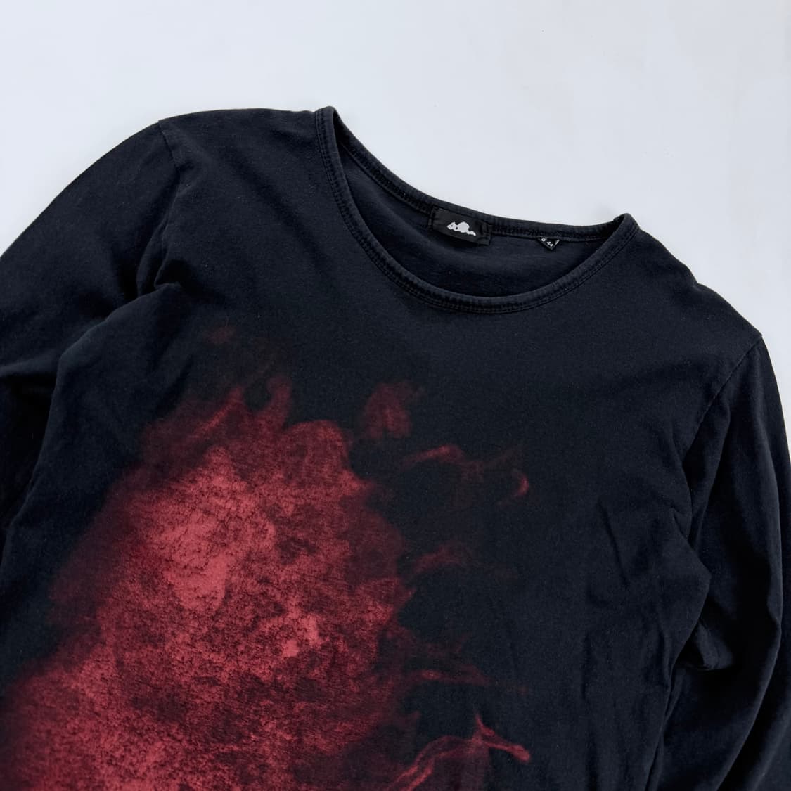 라드뮤지션 블랙 프린팅 롱슬리브 상품이미지2