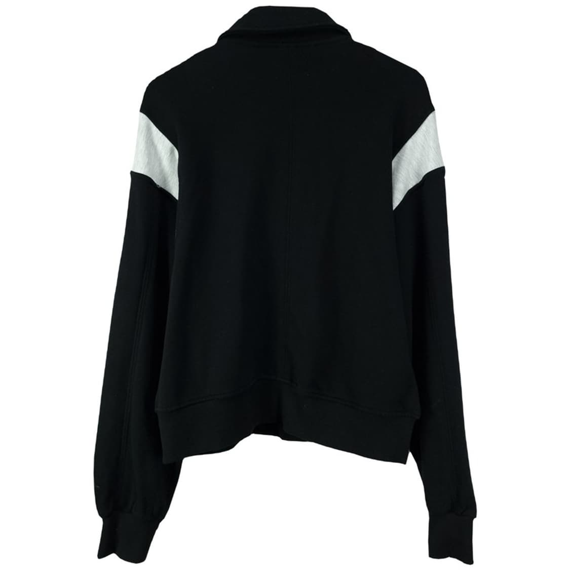 [트래블] 오버핏 스웻 바시티 자켓 블랙 M19246 상품이미지3