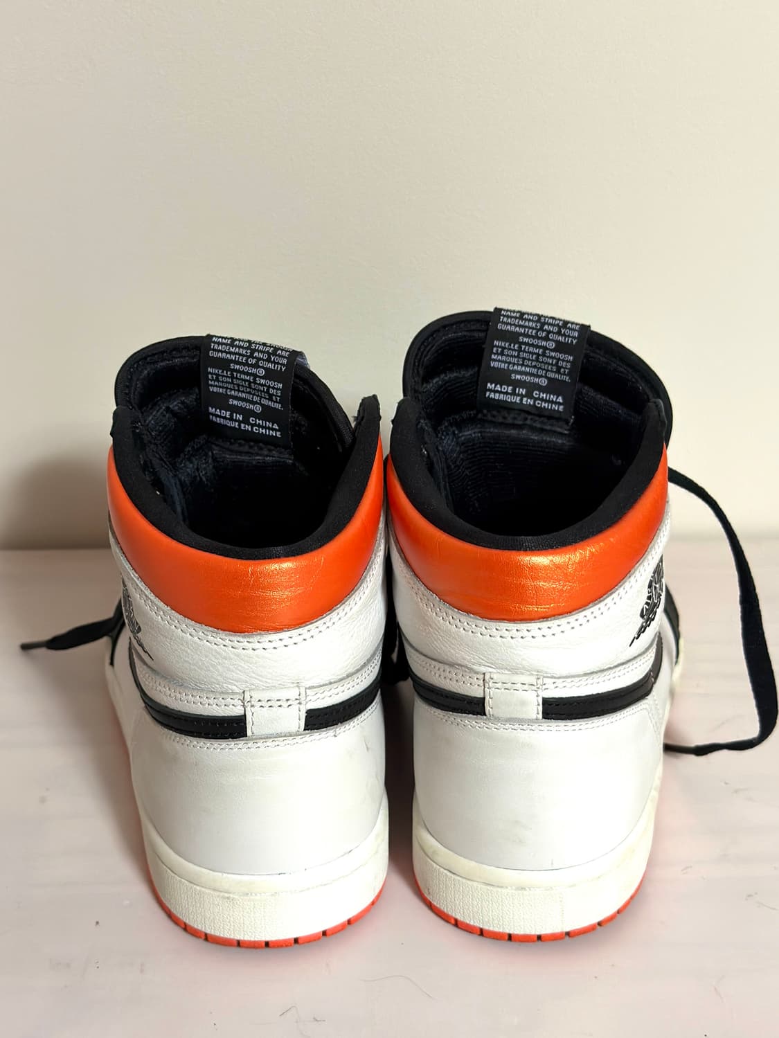 나이키 조던 1 하이 일렉트로 오렌지 265 상품이미지5