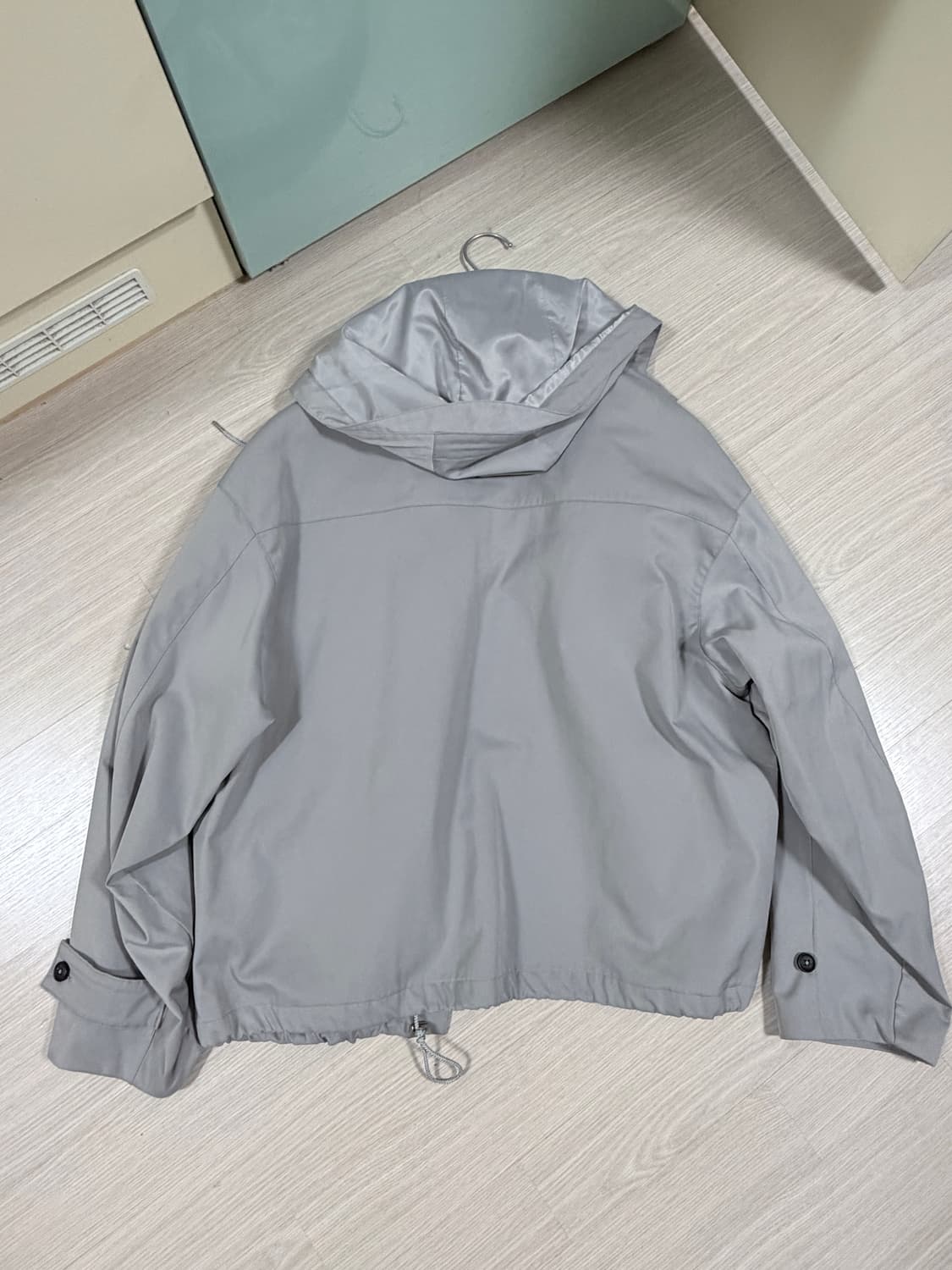 소신 바람막이 개버딘 트윌 후디드 블루종 m사이즈 상품이미지5