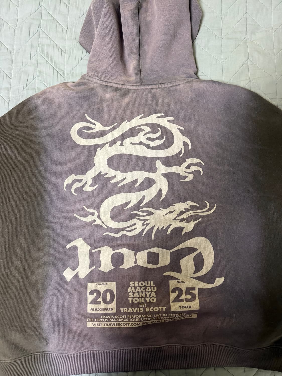 트래비스 스캇 머천 후드집업 XL 팝니다 상품이미지2