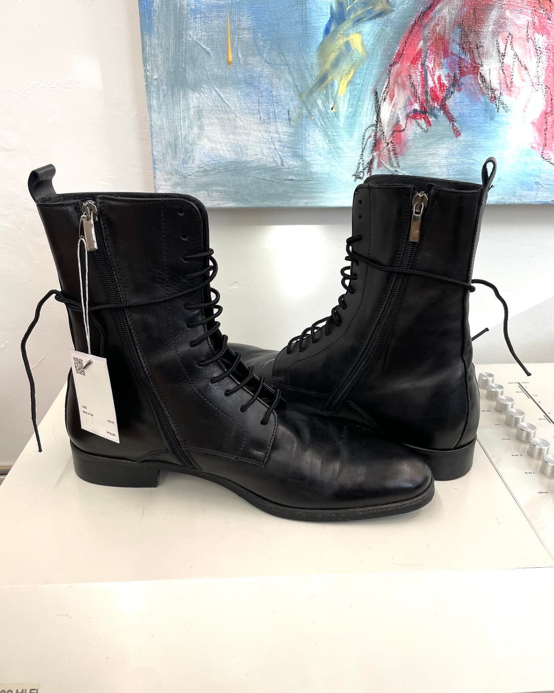 [42] Made in Italy 레더 부츠 상품이미지5