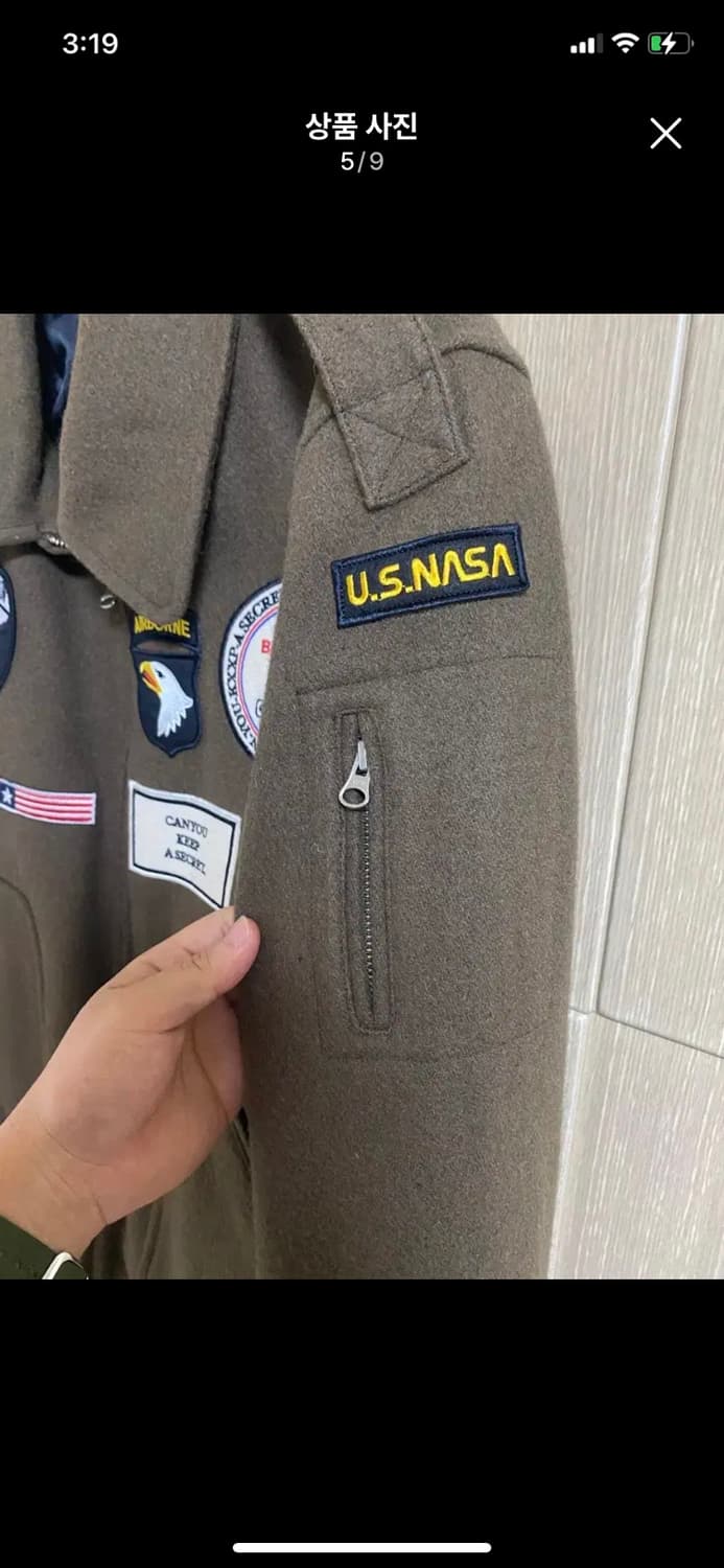 [DND] 디네댓 에이에이터 울 자켓 M사이즈 상품이미지5