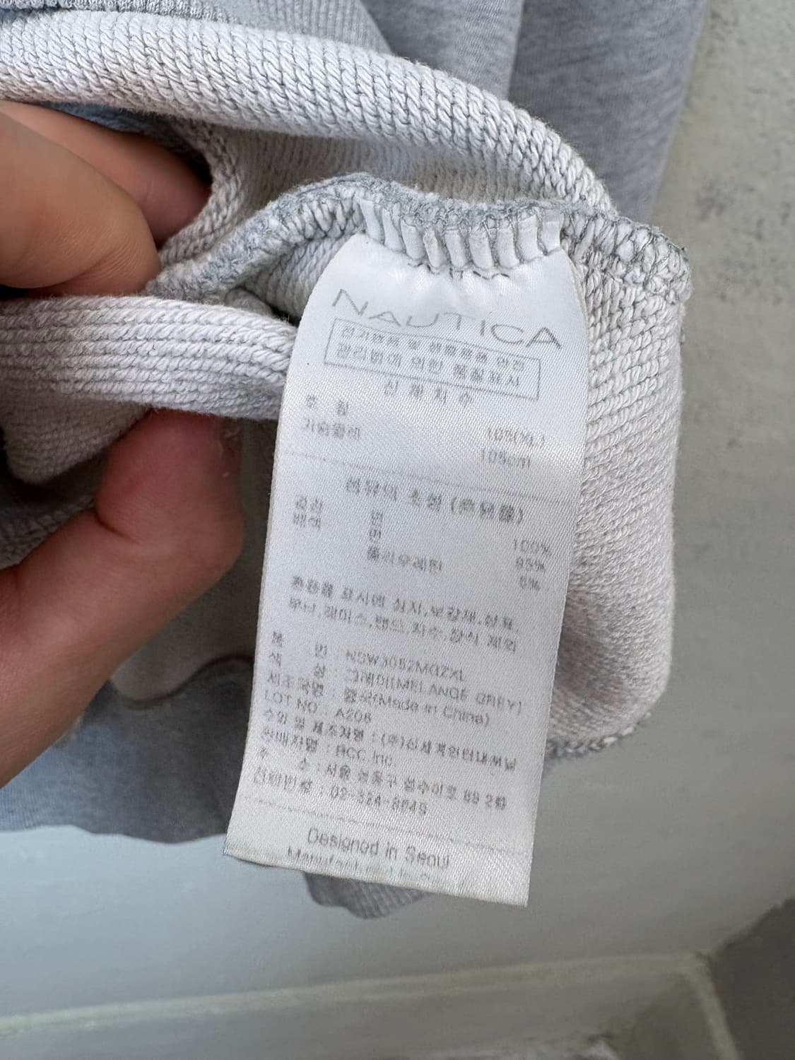 노티카 빈티지 컬렉션 아치로고 스웻셔츠 상품이미지7