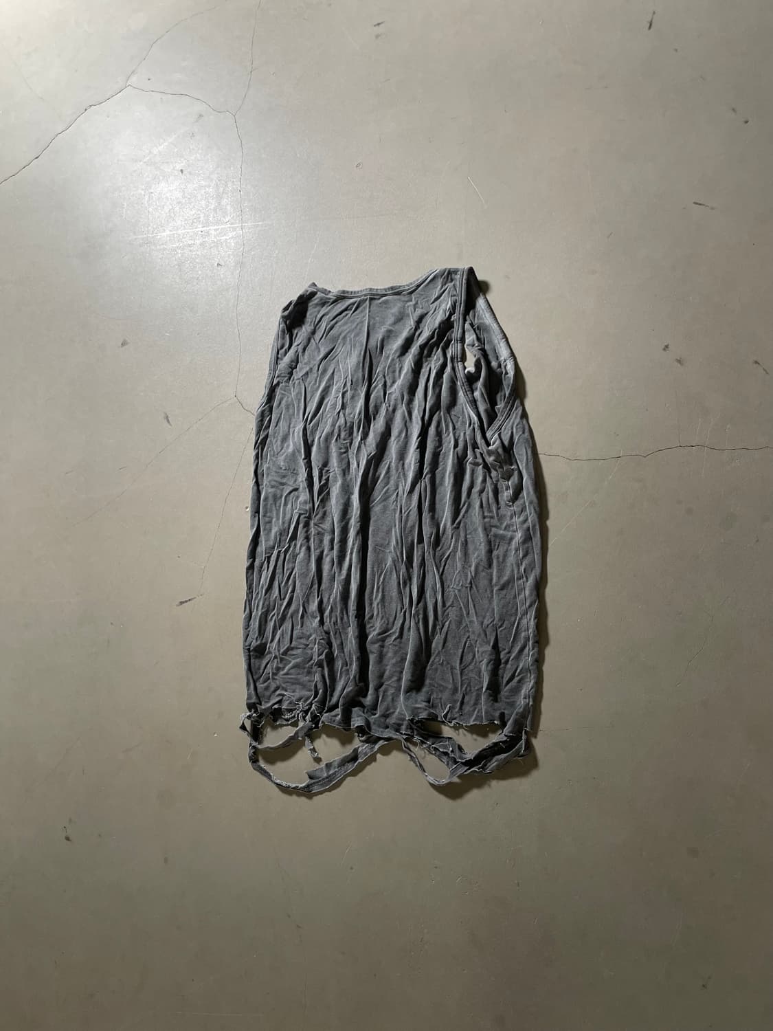  KZ Atelier Destroyed Layered Tank Top 상품이미지4