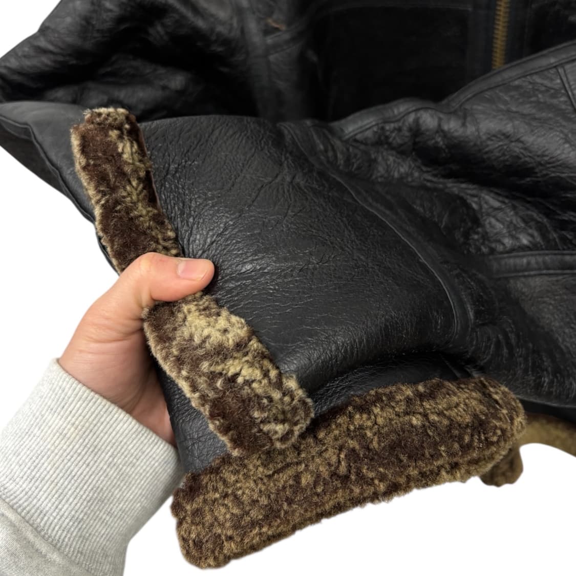 B-3 양가죽 무스탕 상품이미지3