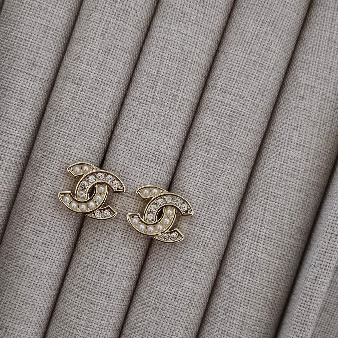 925 샤넬 빈티지 업사이클링 귀걸이 상품이미지5