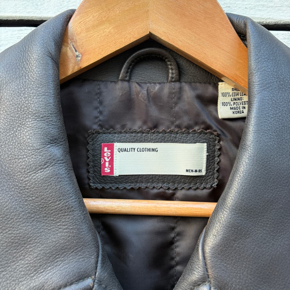 Levi’s 리바이스 레더 가죽 자켓 상품이미지3