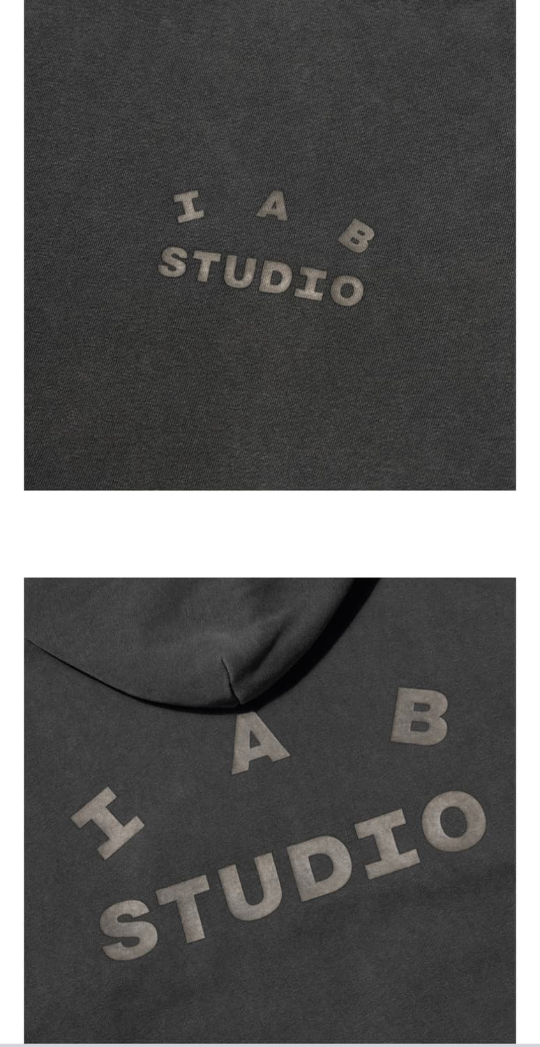 IAB STUDIO 피그먼트 후드 상품이미지3