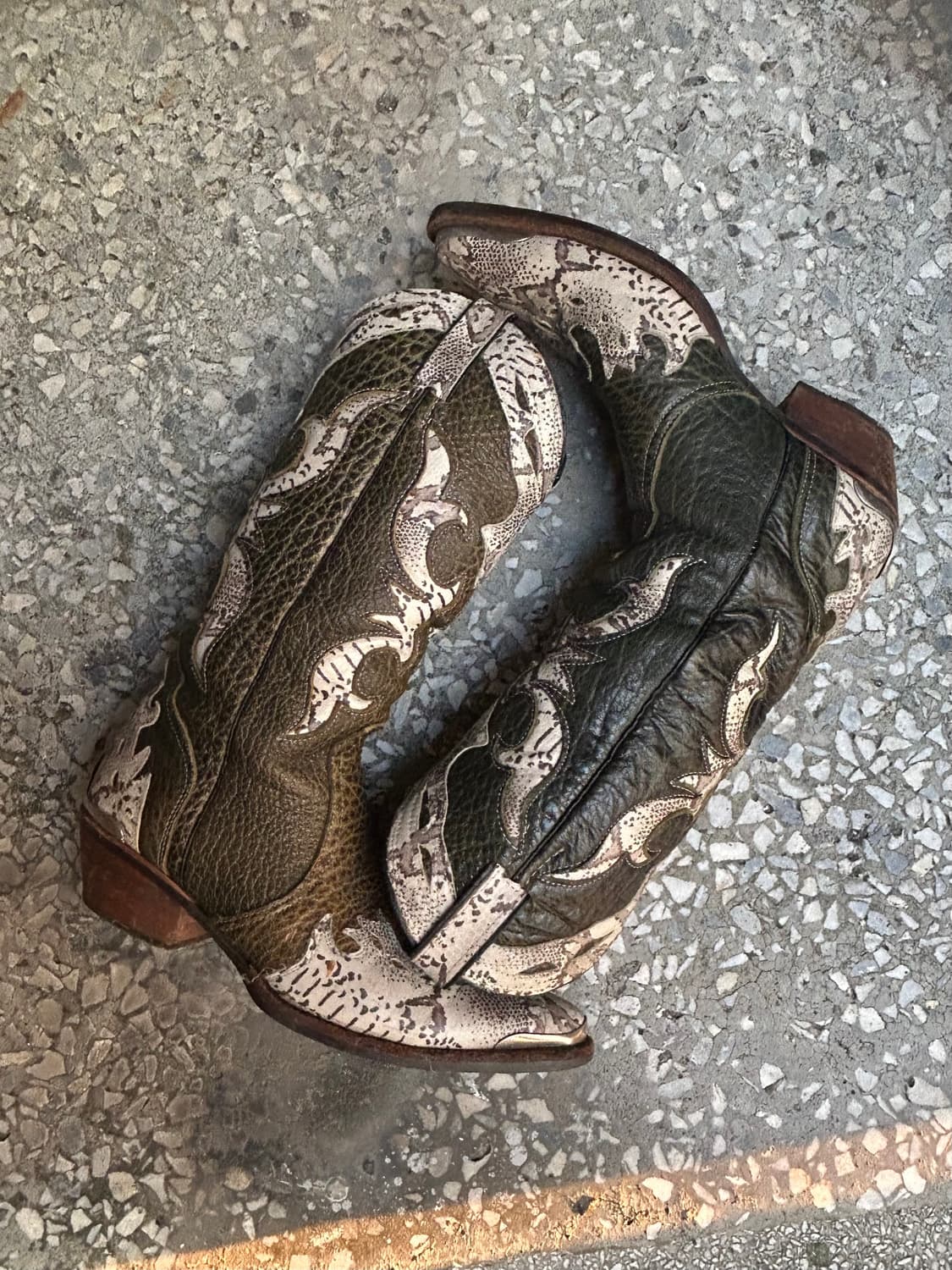 2000s vintage western boots 상품이미지3