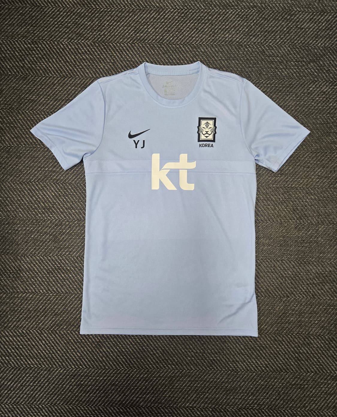 나이키 대한민국 축구 대표팀 트레이닝 티셔츠 하늘색 (1) 상품이미지1