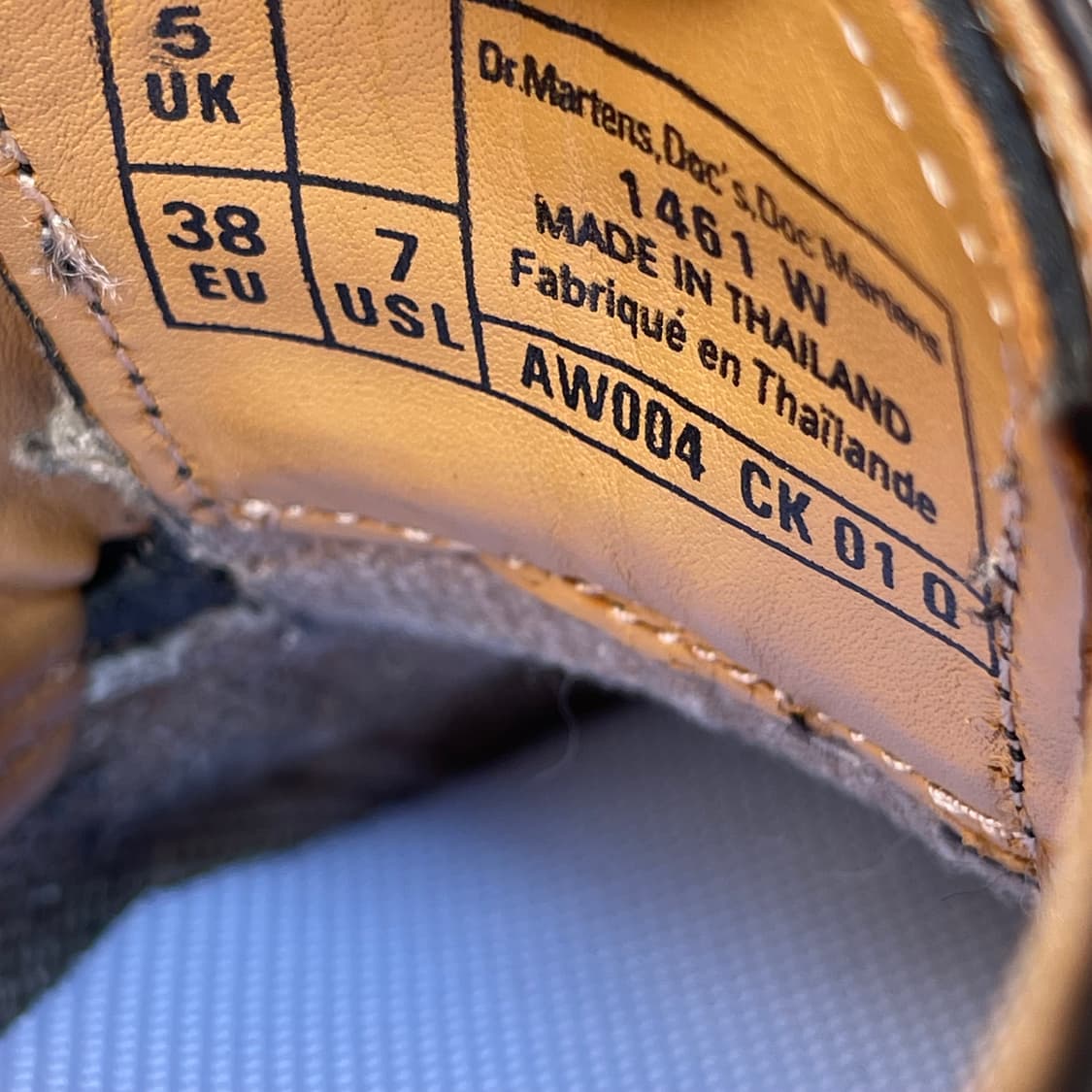 [5UK] 닥터마틴 1461 스무스 3홀 (240~245) 상품이미지8