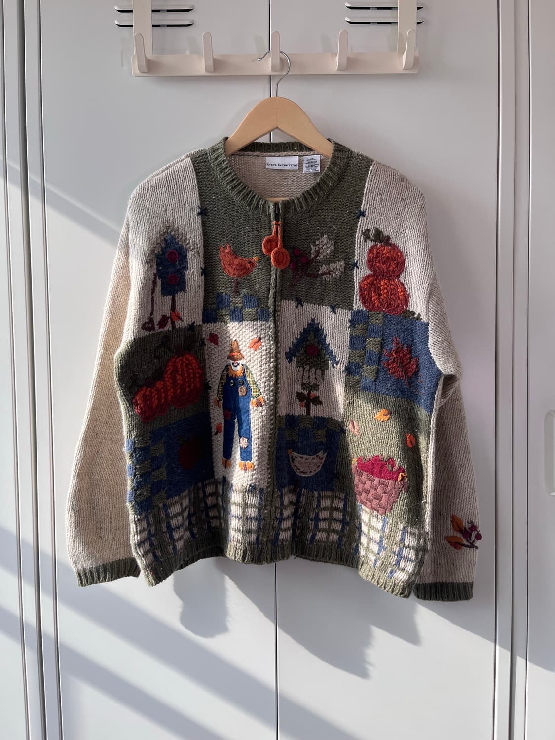 Croft & barrow 풍경 패치 니트 집업  상품이미지7