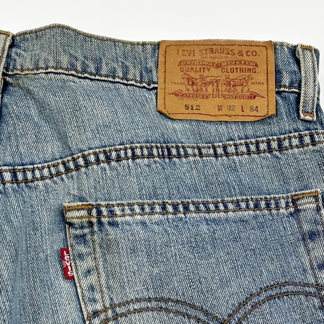 리바이스 512 오리지널 연청 데님 팬츠 (34인치) 상품이미지5