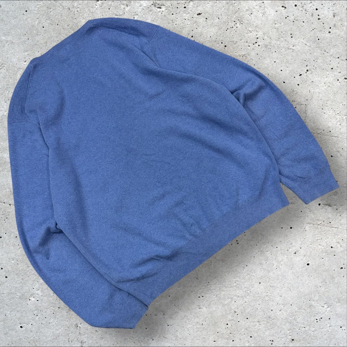 [XL] 폴로 랄프로렌 피마코튼 블루 니트 스웨터 D236 상품이미지2