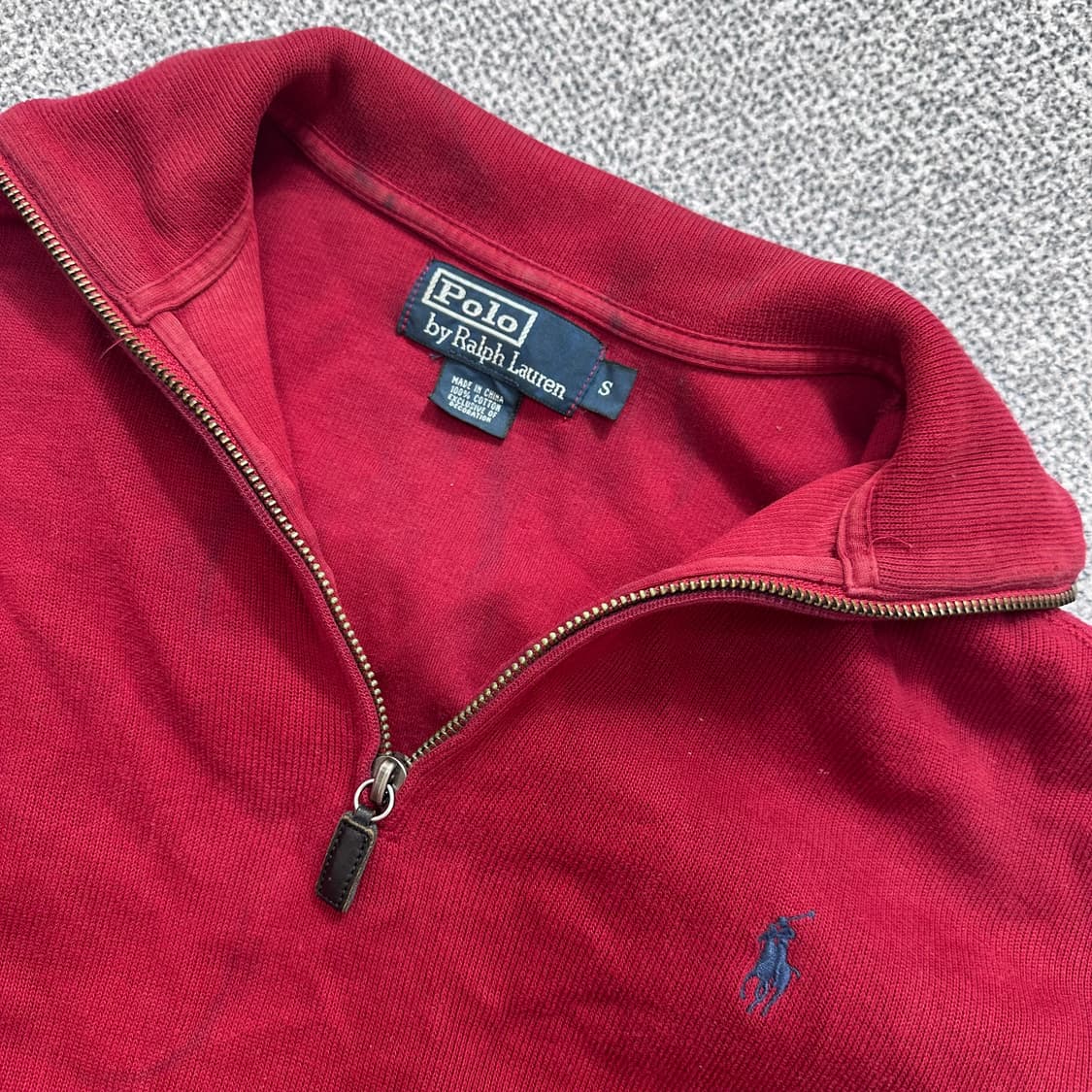 폴로 랄프로렌(Polo Ralph Lauren) 반집업 니트 상품이미지3