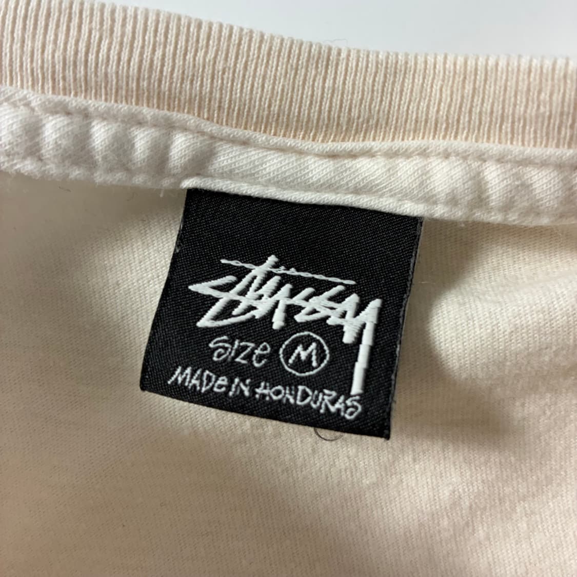 Stussy  스투시 서프워크 피그먼트 다이드 화이트 반팔티셔츠  상품이미지6