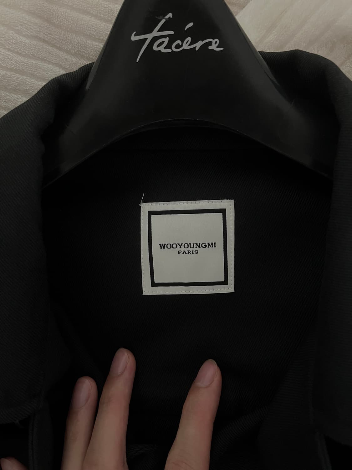 18ss 우영미 턴업 셔츠자켓 48 사이즈 상품이미지5