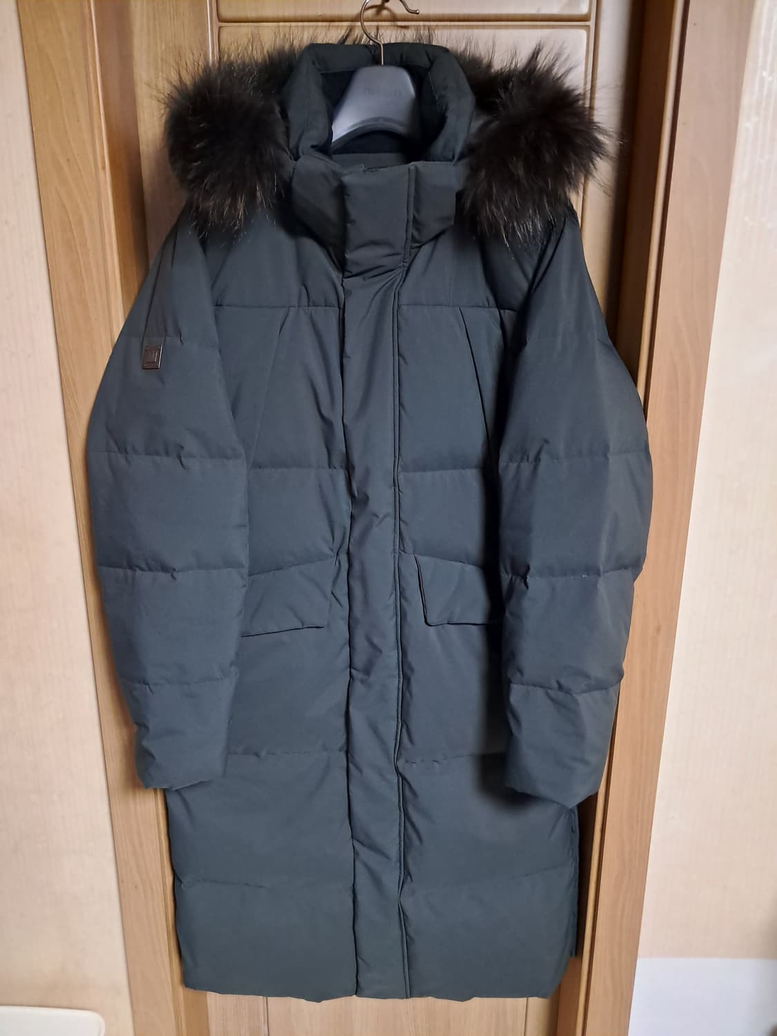 장미쉘바스키아 롱패딩 남성95  상품이미지1