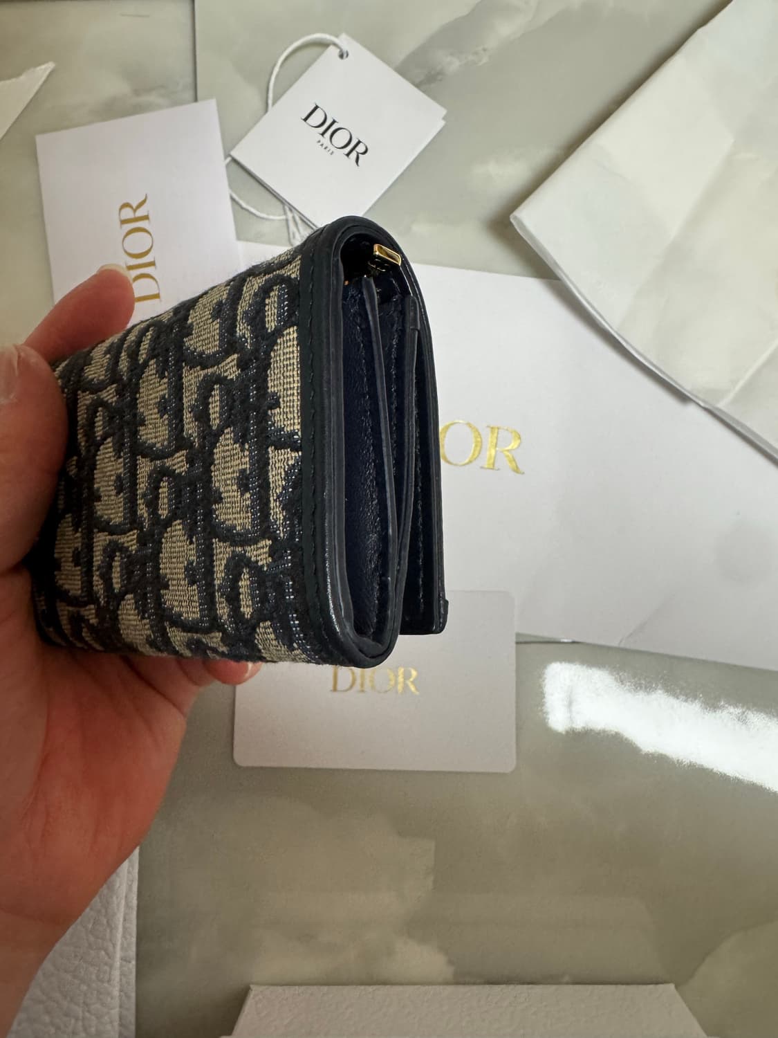 디올 몽테인 반지갑 롯데백화점 구매 상품이미지5