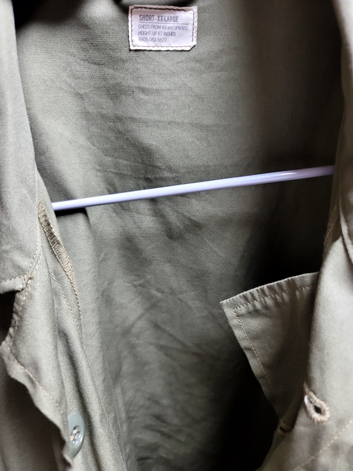 버즈릭슨 컴뱃 트로피컬 자켓 올리브 BR12247 xxl 상품이미지4