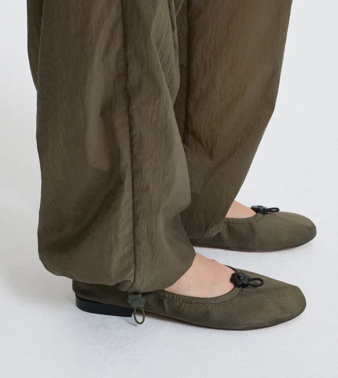 [37,38,39]세실리에 반센 25fw BONA 메리제인 슈즈/카키 상품이미지1