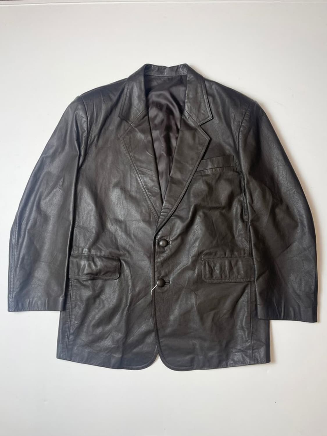 Selected 00's 레더 블레이저 자켓 PN9529 상품이미지1