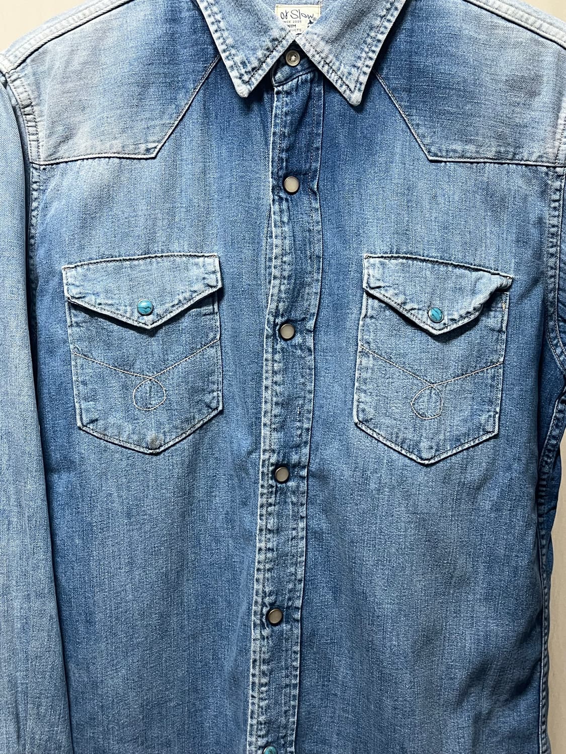 orslow western denim shirt 상품이미지2