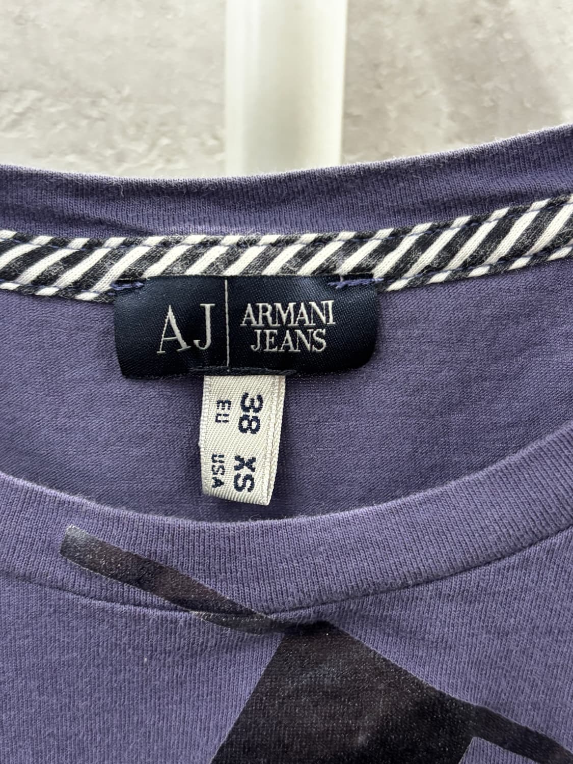 아르마니 진스 반팔 티셔츠 XS 상품이미지4