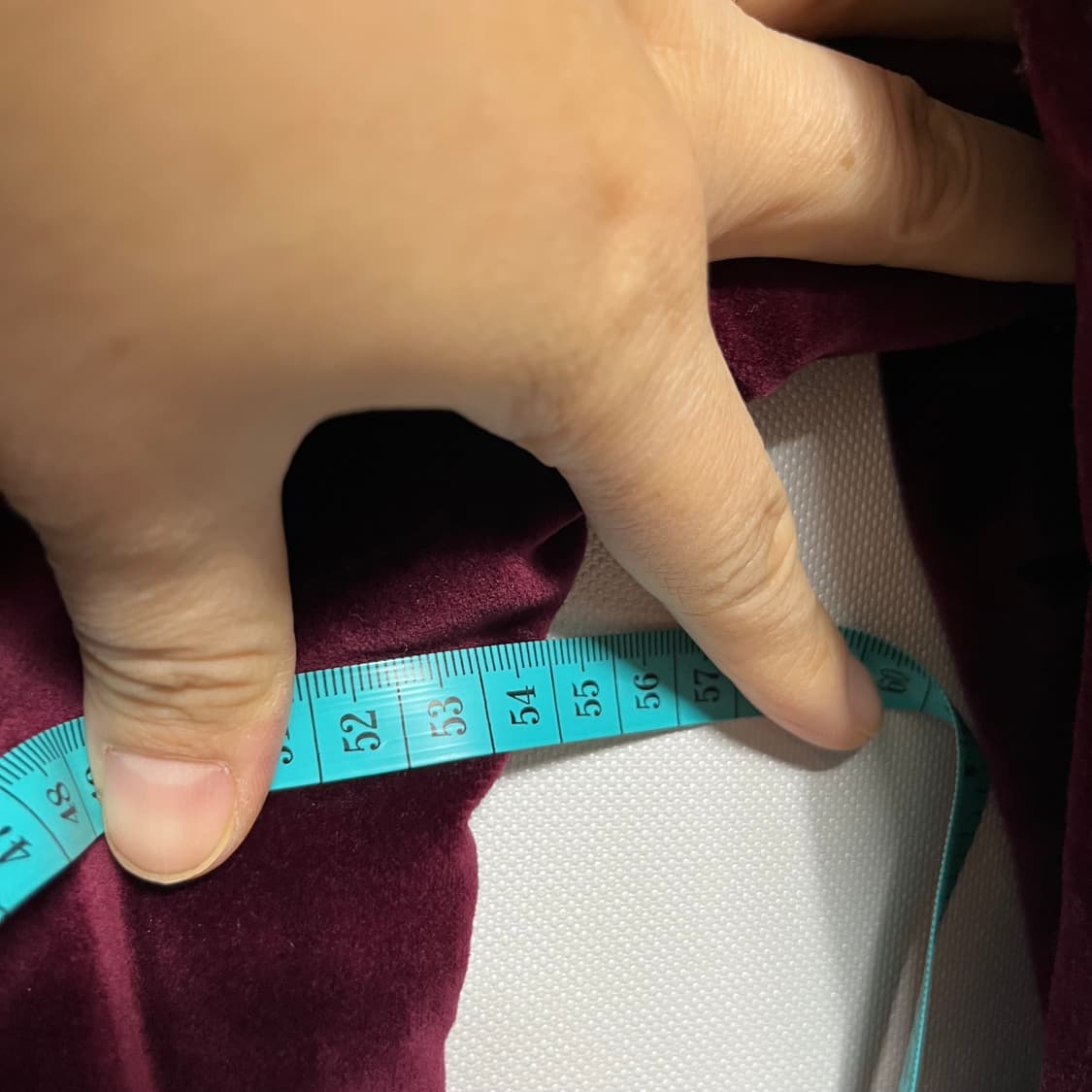 Jpn 빈티지 크롭 헤드 벨루아 큐빅 스카쟌 상품이미지5