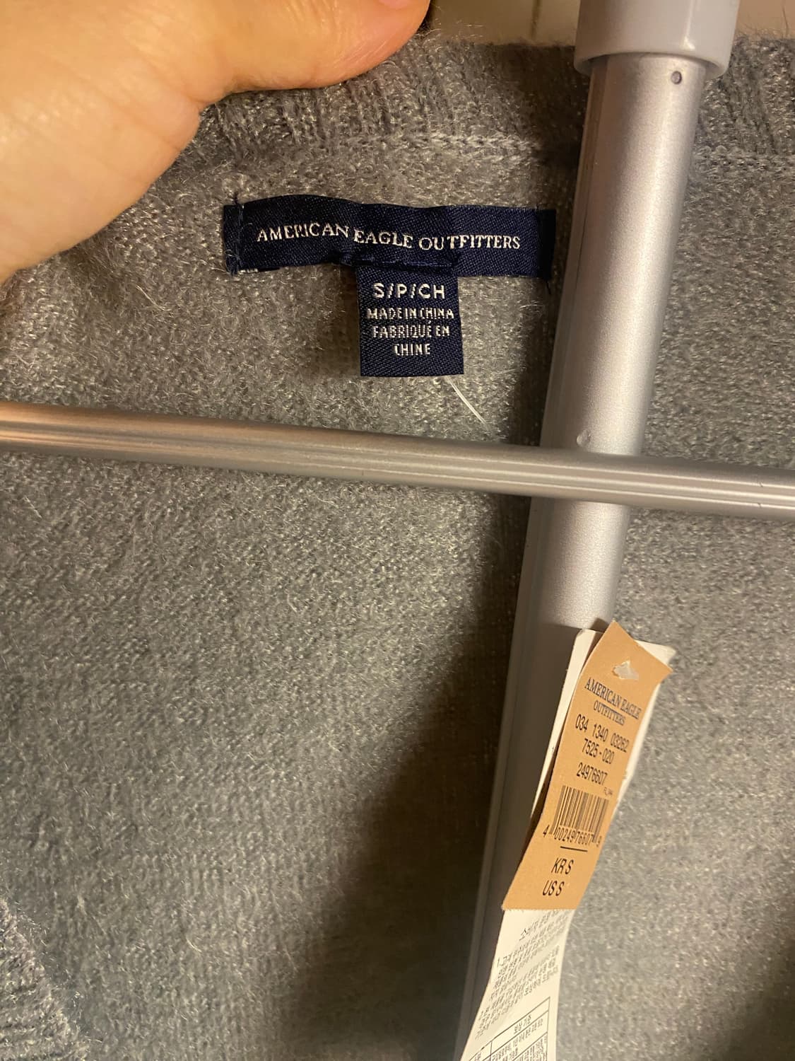 American Eagle Outfitters 회색 가디건 S(새상품) 상품이미지3