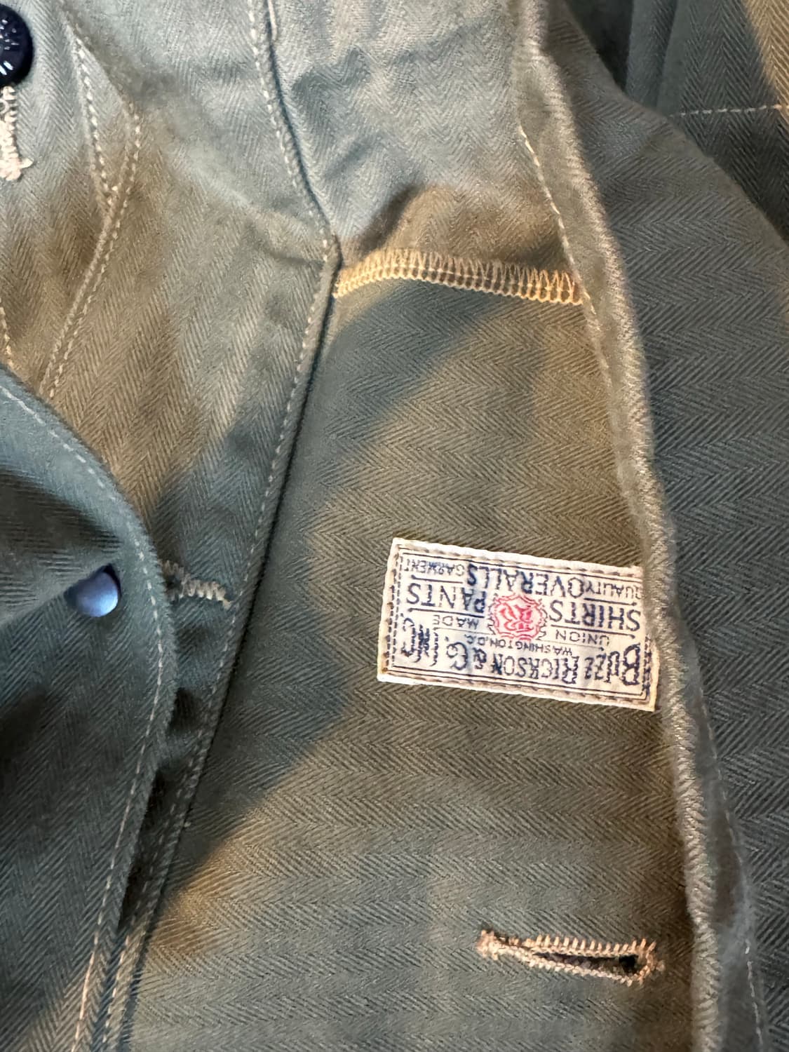 버즈릭슨 USMC 헤링본 재킷 상품이미지4