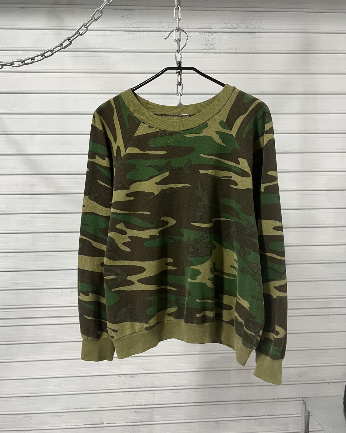 90s Woodland camo long slv (USA made) 상품이미지2