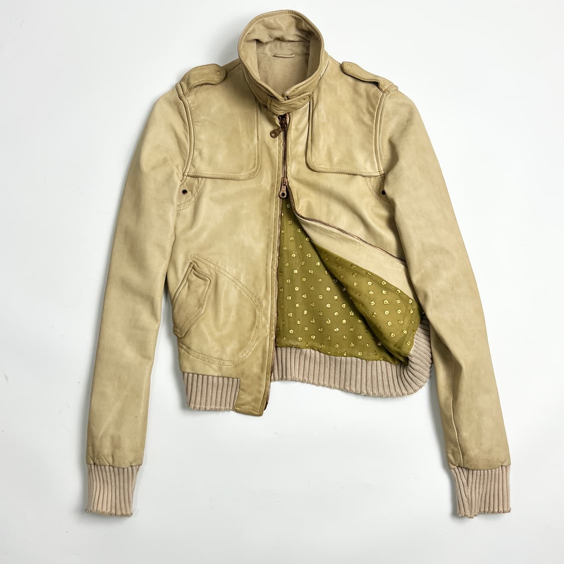 조르지오 브라토 램스킨 레더 자켓 상품이미지8